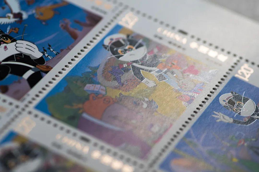 黑猫警长纪念邮票,黑猫警长系列的邮票值得收藏