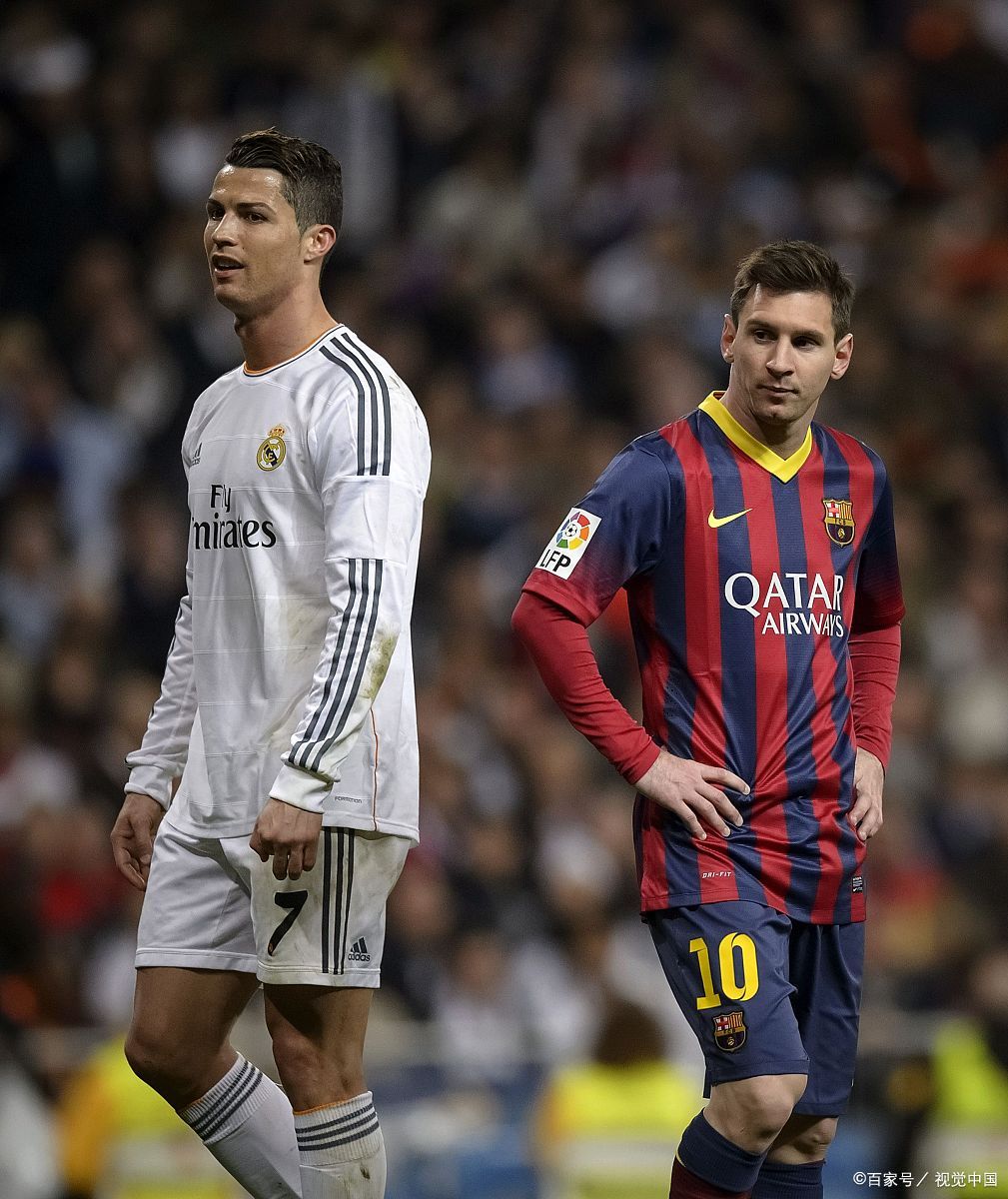 梅西和c罗的足球争霸,梅西和c罗球场相遇