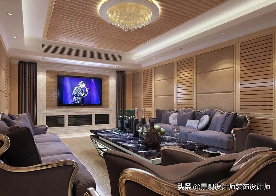 家庭影院ktv设计布局图,家庭ktv与家庭影院一体设计