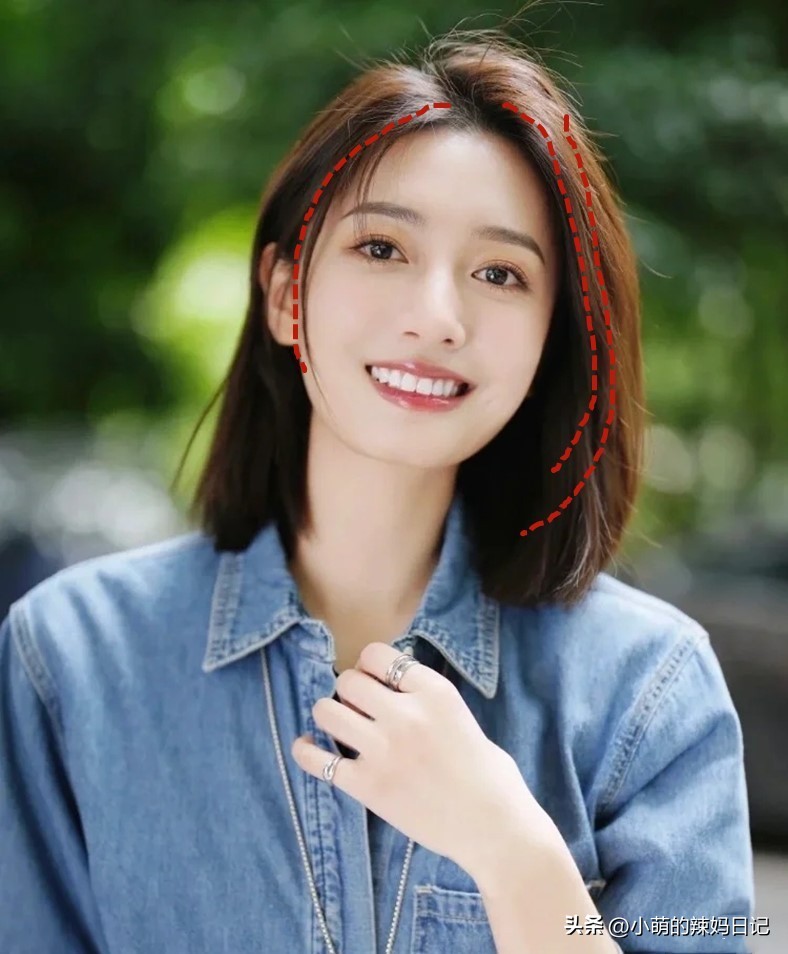 脸圆又大减龄适合什么发型,脸大脸圆的女生适合什么发型教程