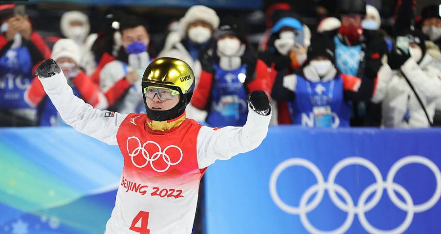 第7金！“世界难度第一人”齐广璞：从蹦床到滑雪，“齐老爷”圆梦了