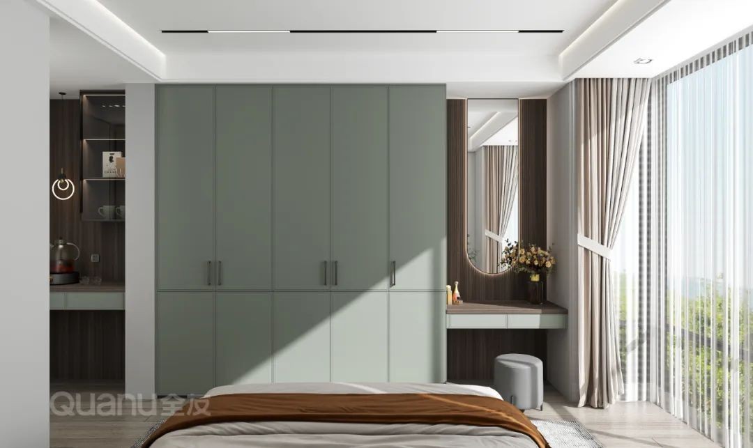 全友定制衣柜详细讲解,全友定制衣柜生态板1280一平贵吗