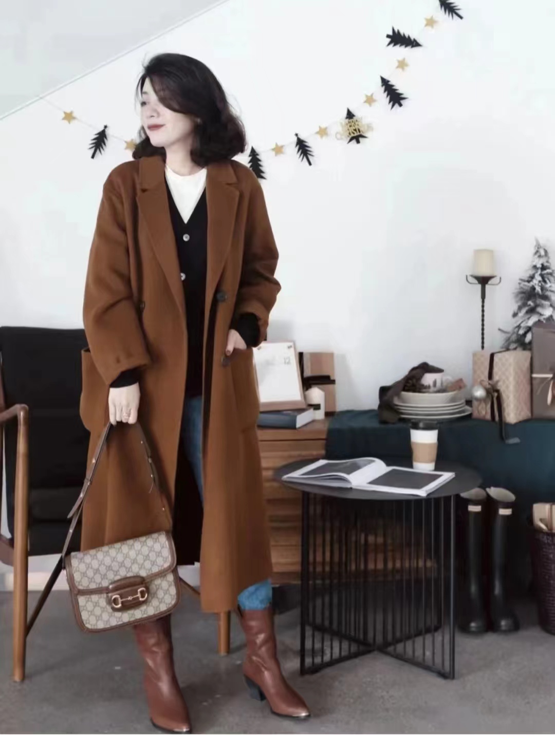 40到50岁秋冬高档女装连衣裙,秋冬搭配简约高级30岁到40岁