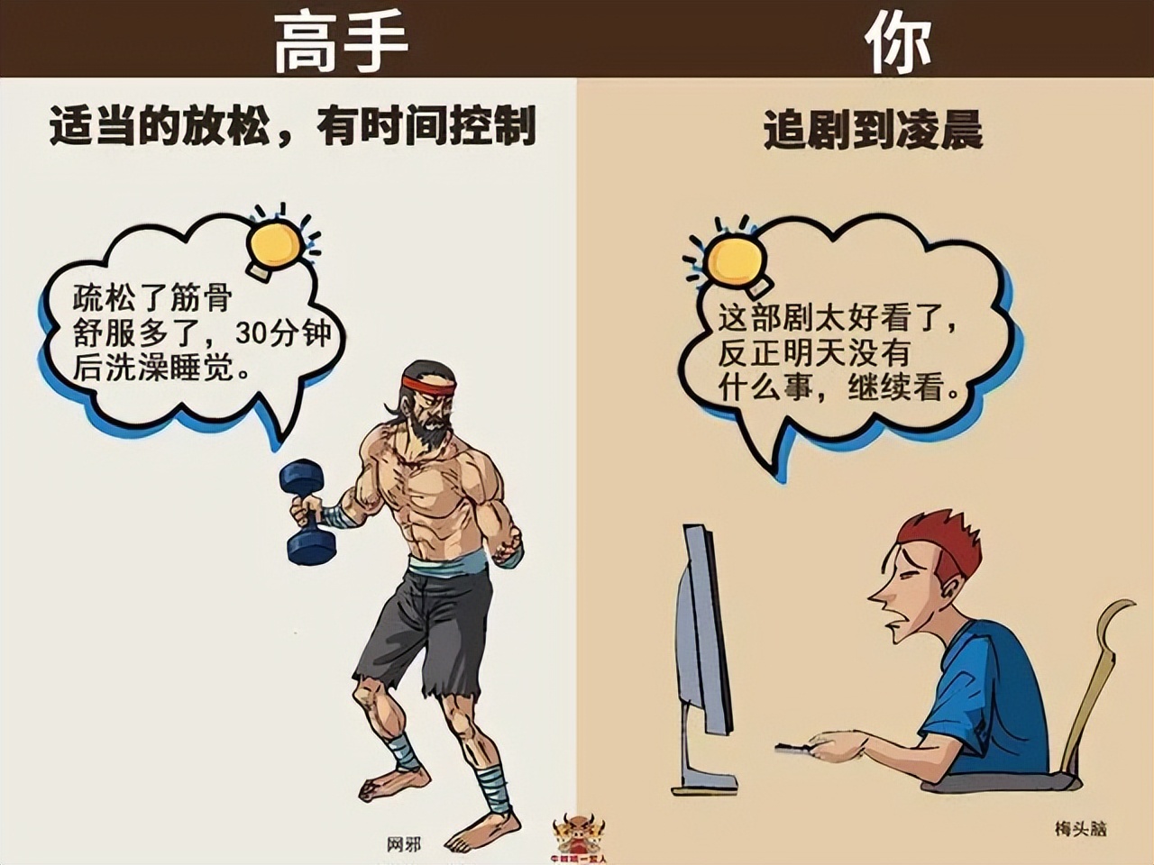 你和高手真正的差距在哪里,一个高手和普通人的差别在哪里