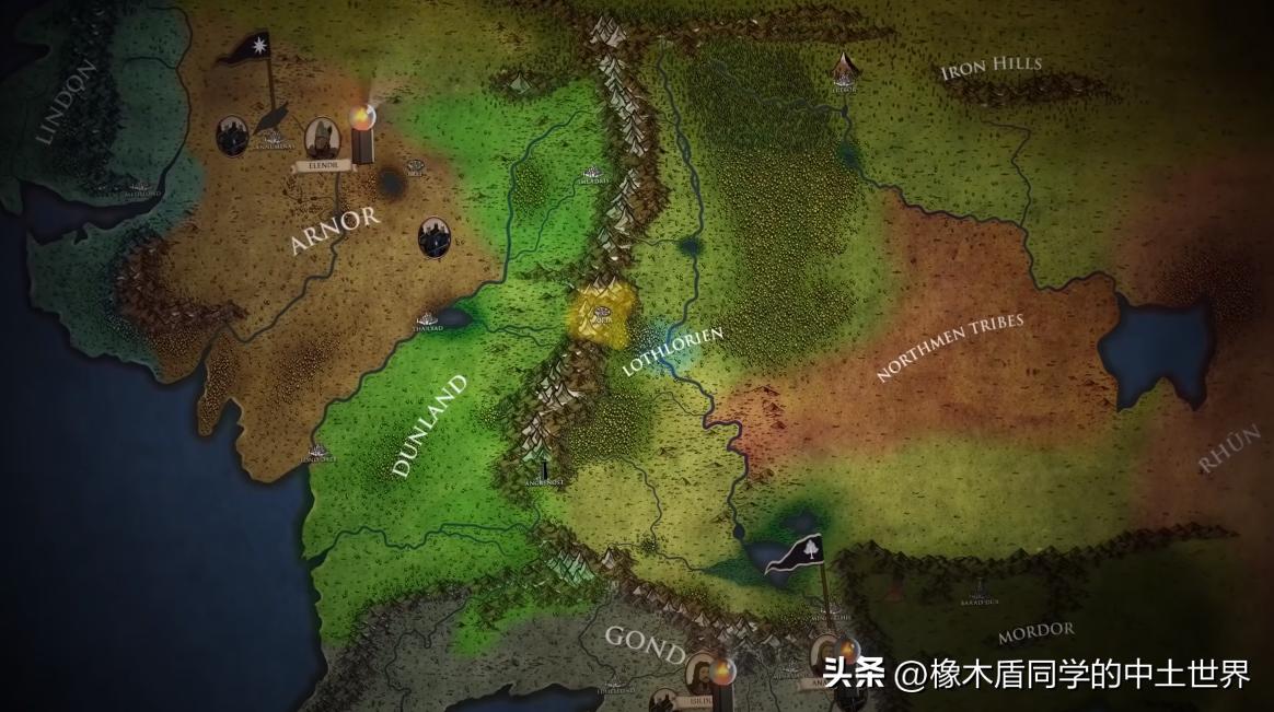 阿尔诺与刚铎,阿尔诺的发迹历史