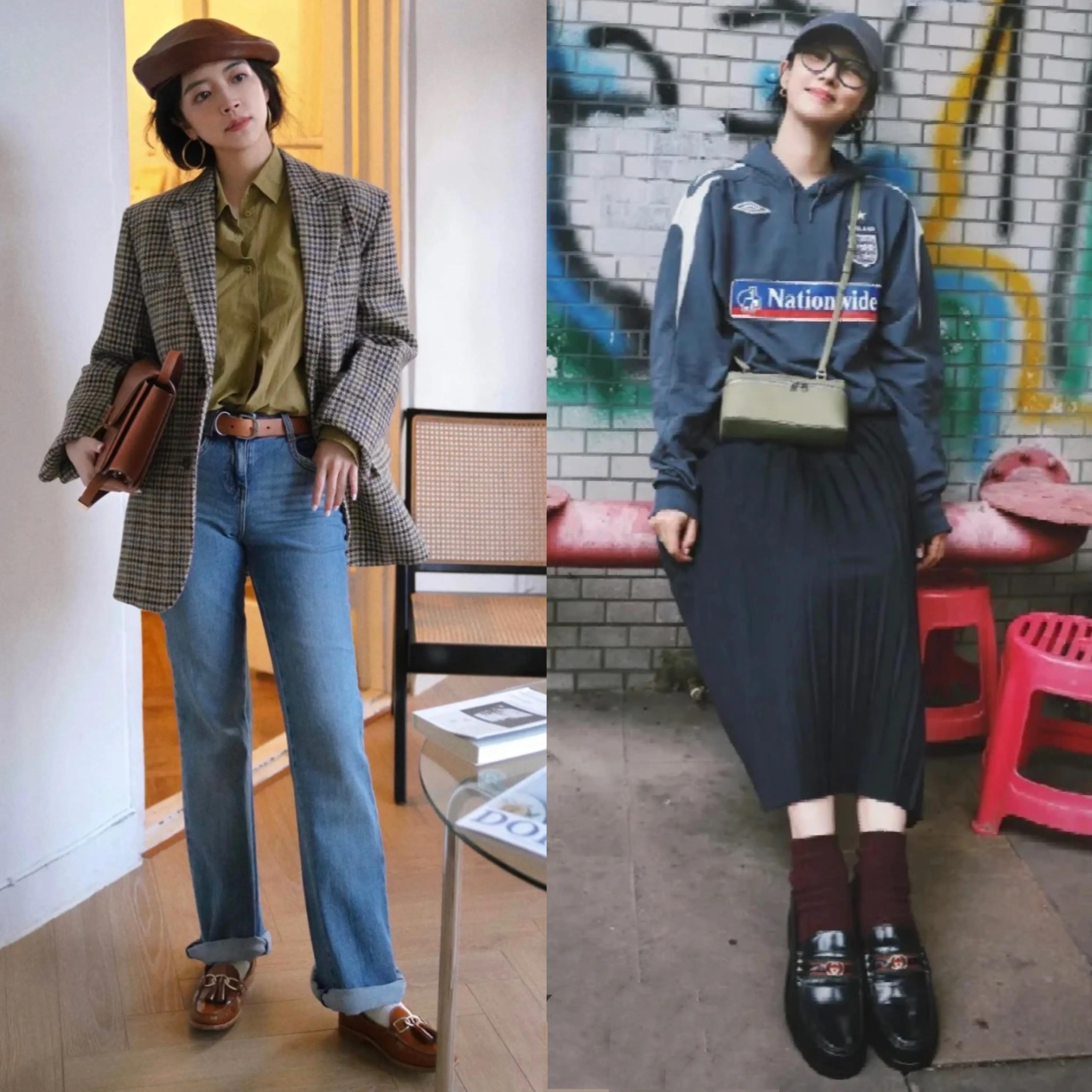 街拍三木穿搭图片,三木姑娘最新街拍