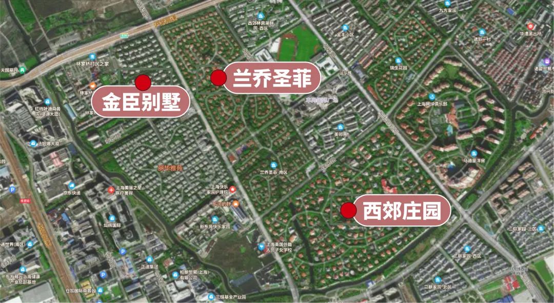 华漕前湾和大虹桥核心板块,大虹桥华漕柏悦前湾