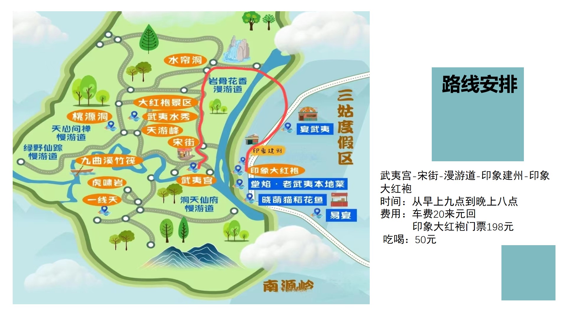 武夷山观光图,武夷山旅游线路推荐