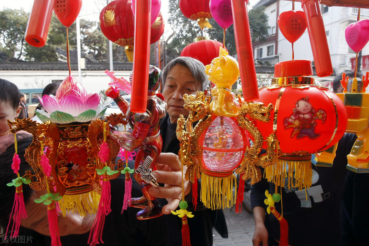 正月十五夜灯,正月十五灯会游街