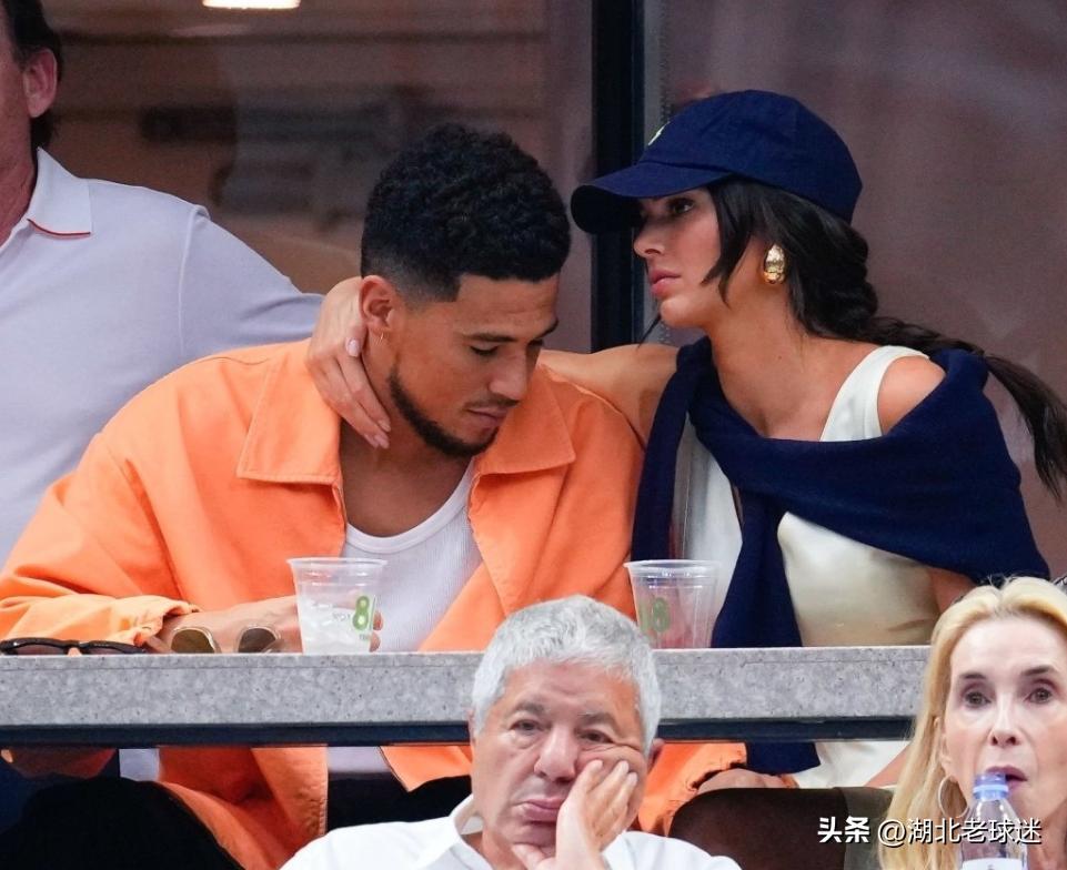 太阳抢七布克和詹娜,布克詹娜观战美网男单决赛