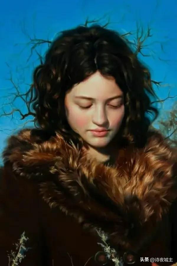 油画《高贵的凯瑟琳》,油画凯瑟琳