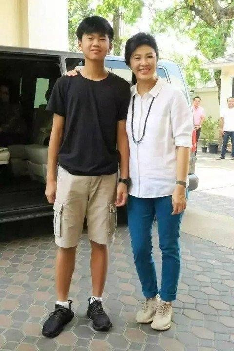 英拉儿子帅气,英拉帅气的儿子