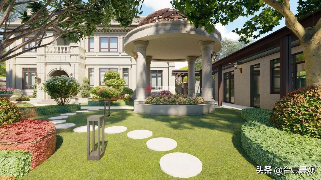 庭院设计带亭子,庭院设计木亭子