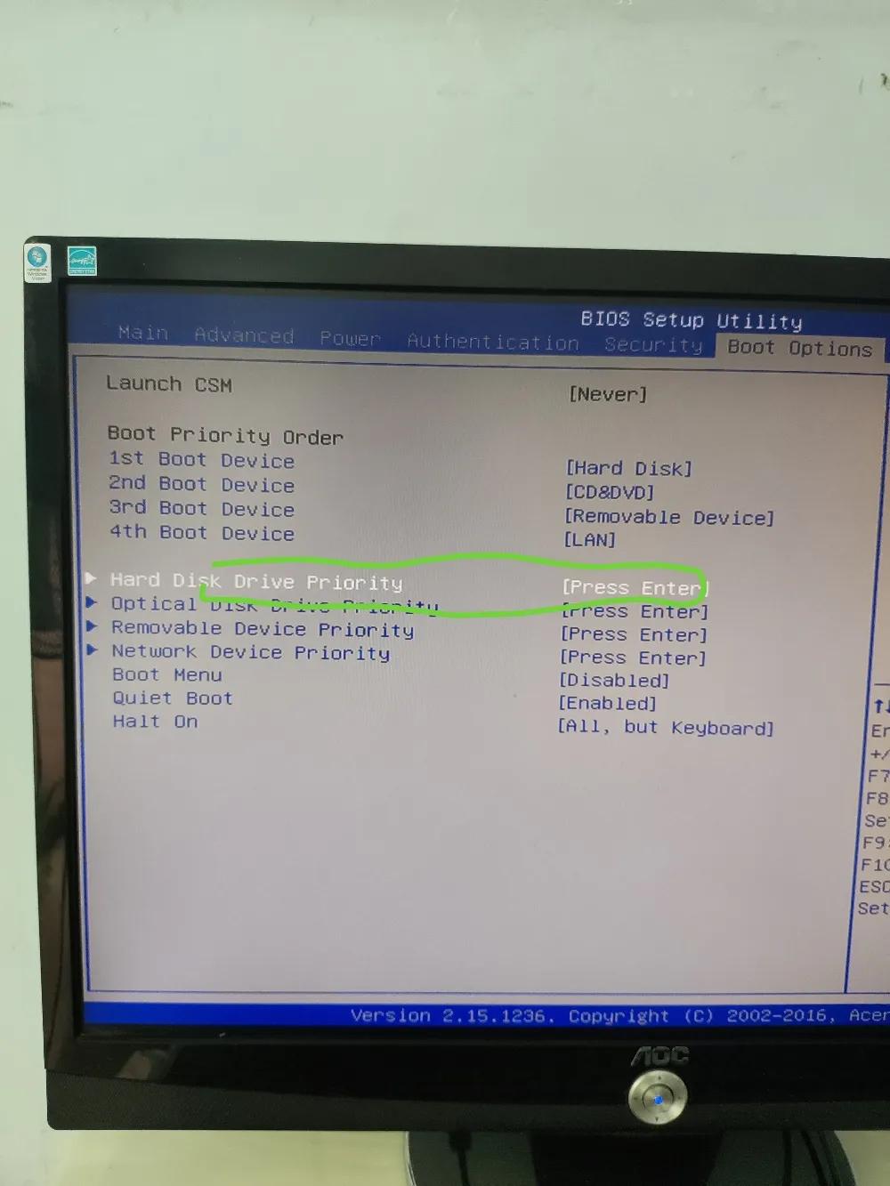 电脑bios启动项设置,电脑开机自动进bios