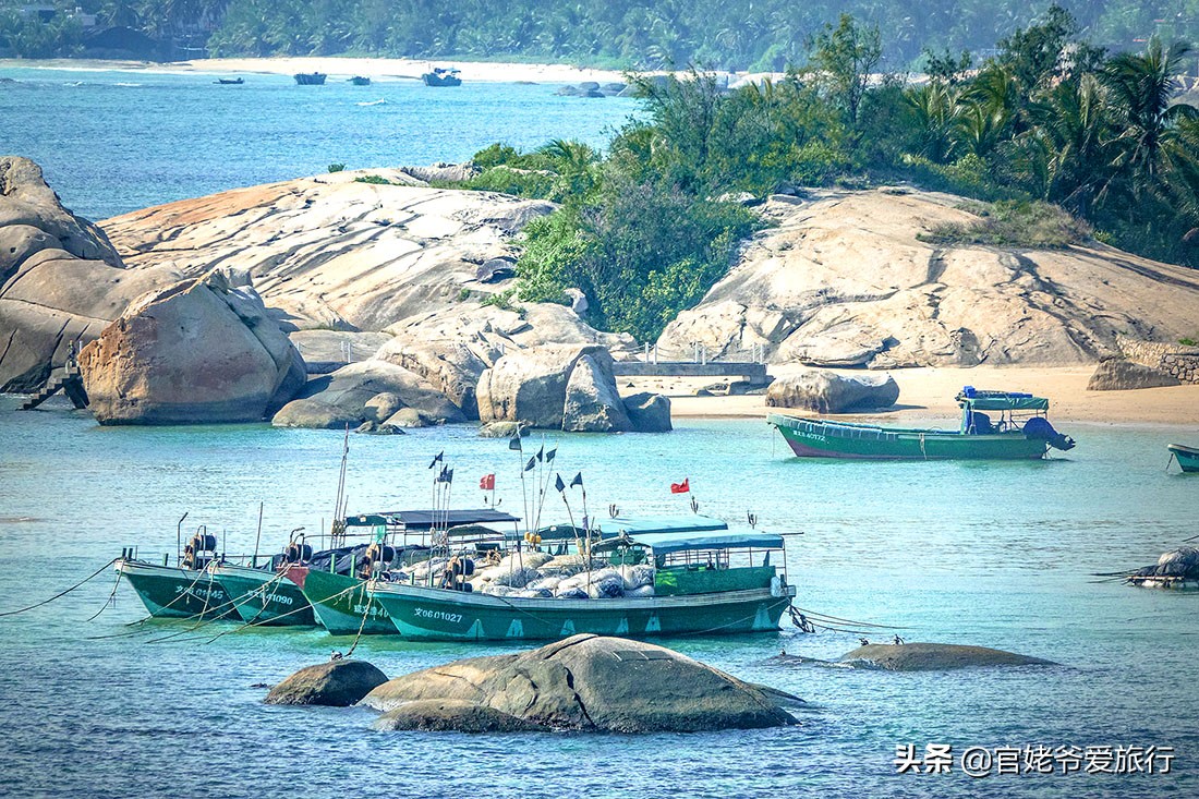 海南天涯海角海滩景色美如画,海南可以与石梅湾媲美的海滩