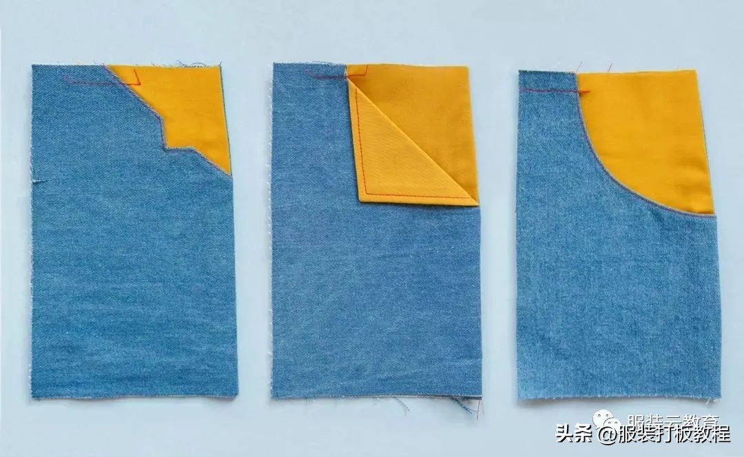 裤子口袋的裁剪缝制方法,侧缝裤口袋怎么样缝制