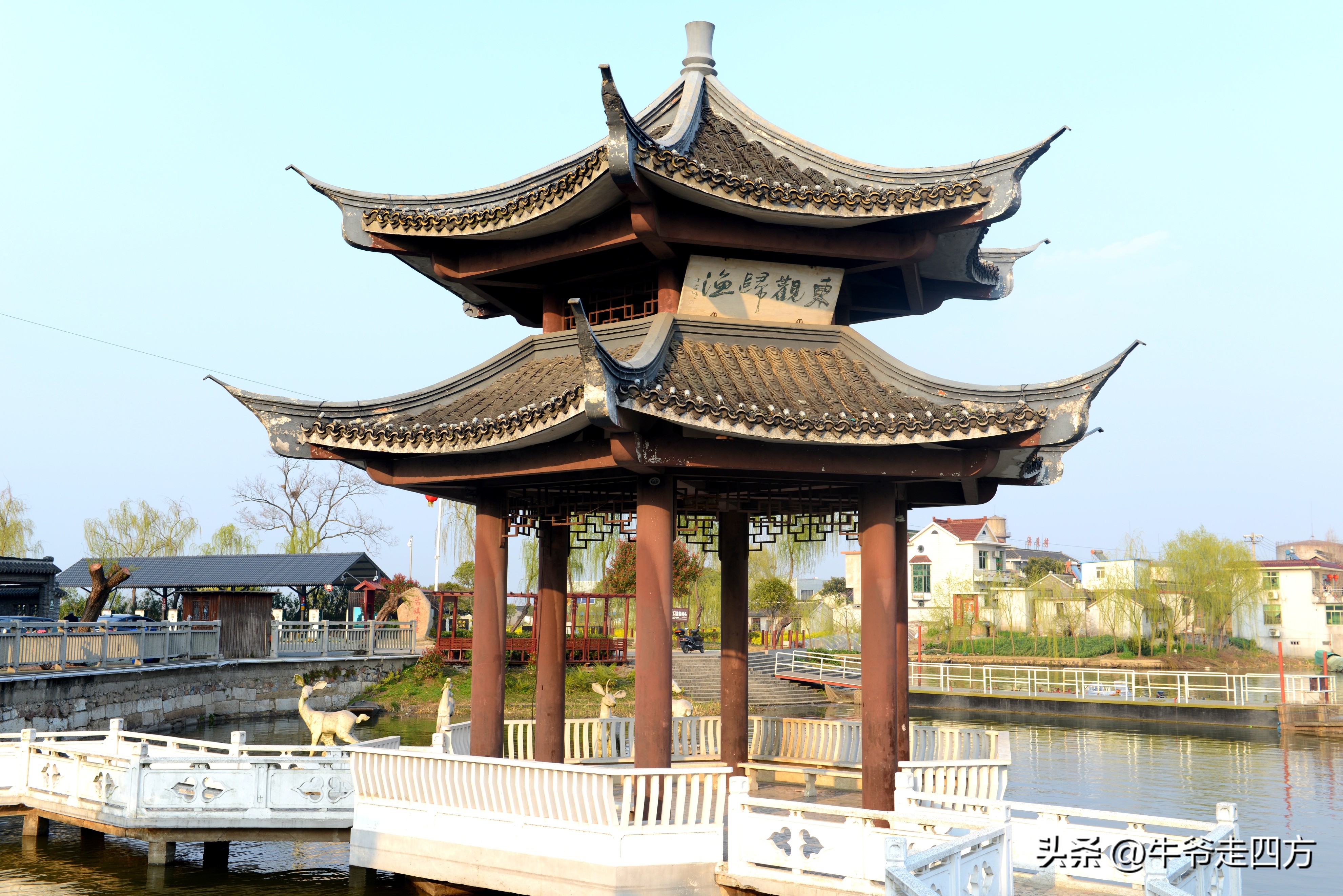 江苏泰州千年古镇溱潼,溱潼古镇哪八个古建筑