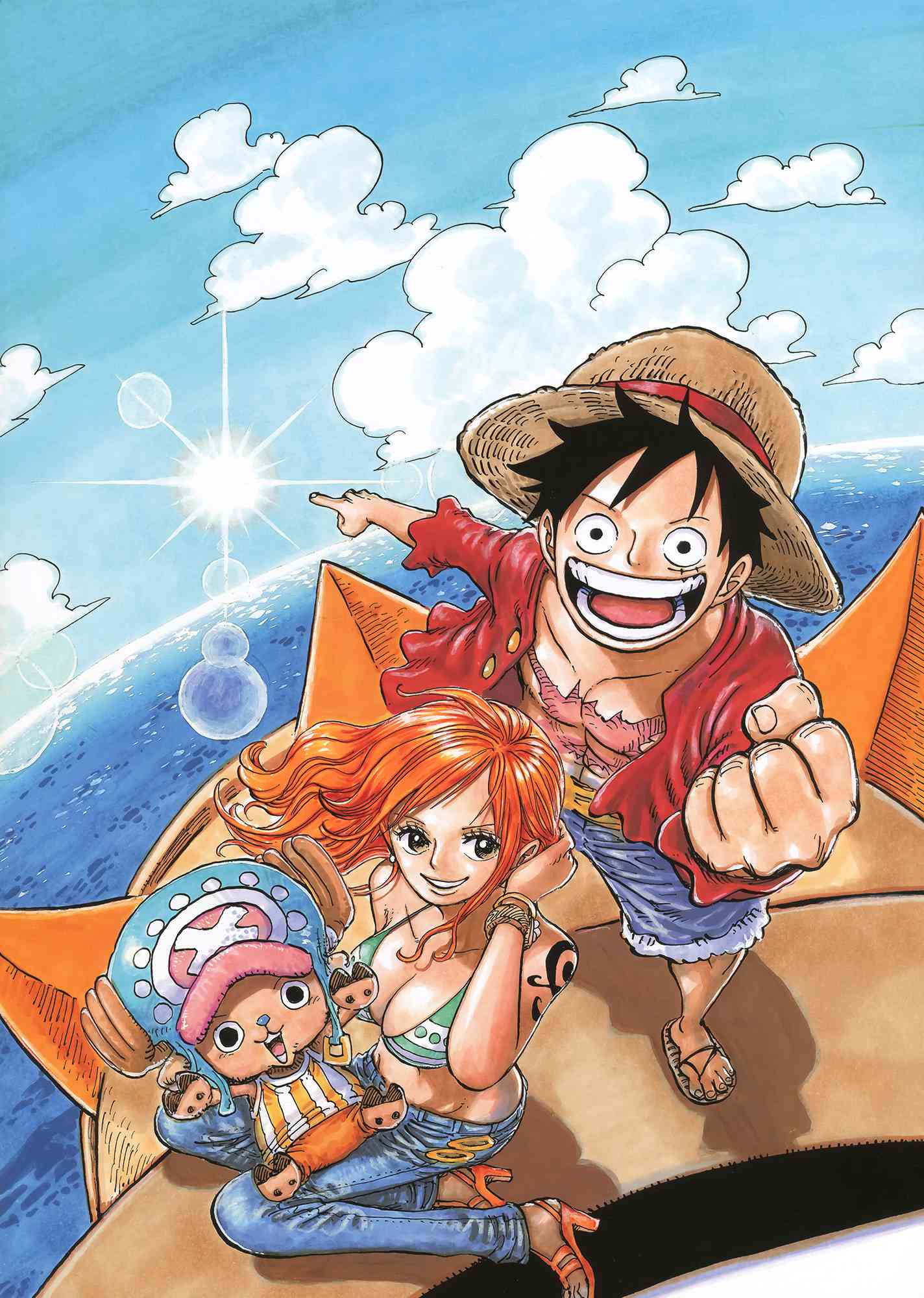 海贼王红发壁纸,海贼王壁纸路飞