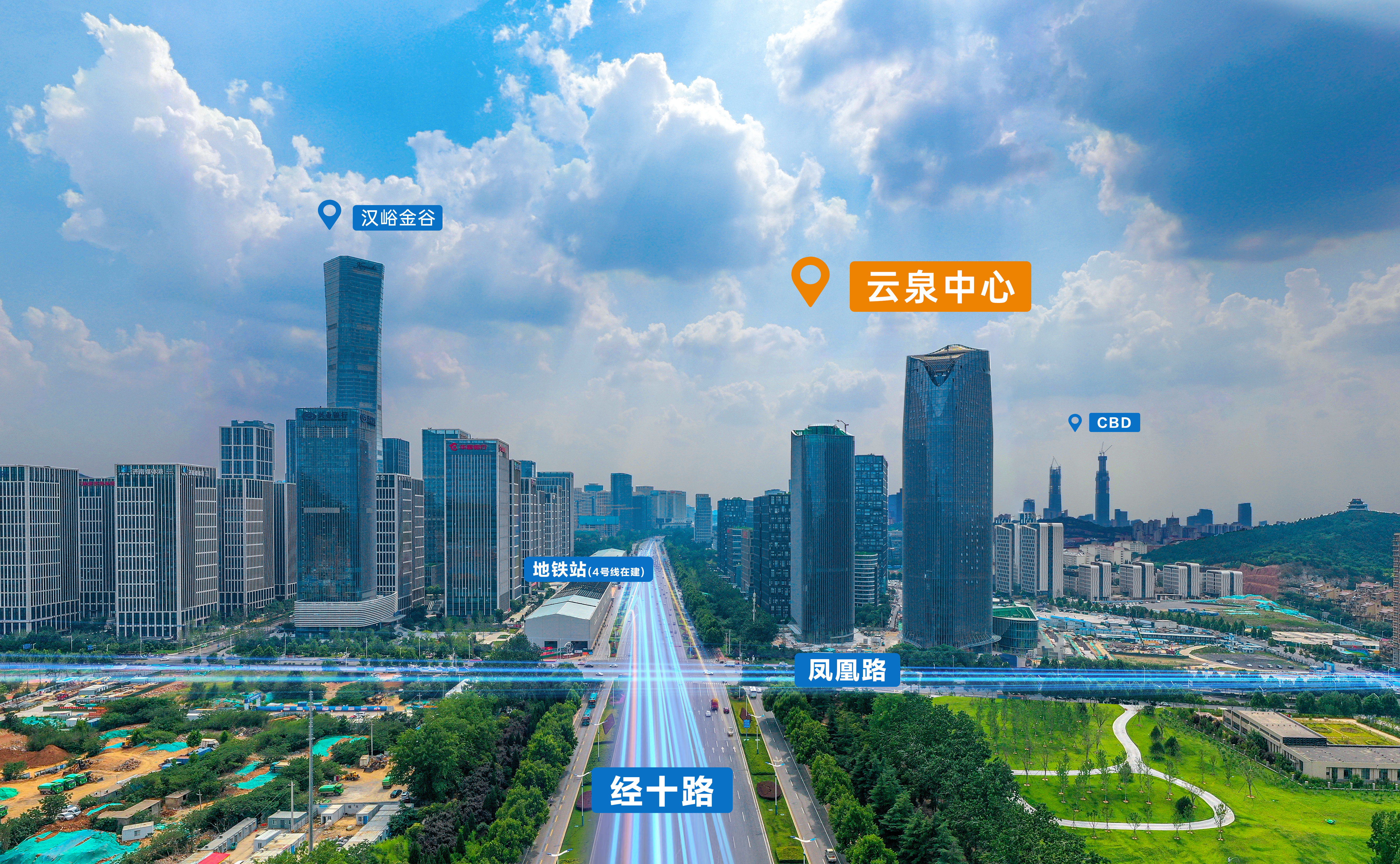 云泉中心实景,云泉中心北侧建什么