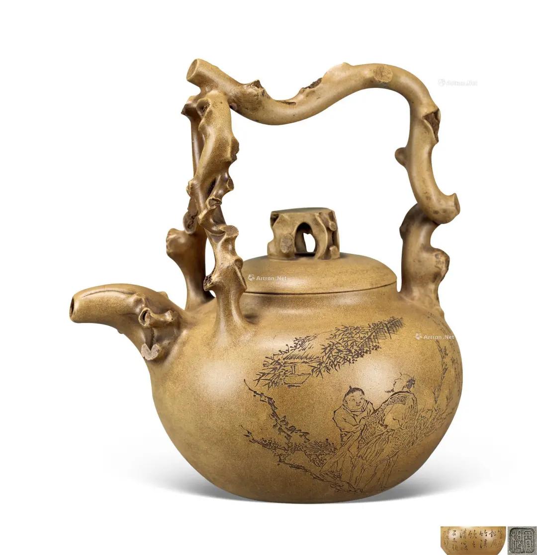 公认五大经典紫砂壶型,紫砂名家提梁壶图片