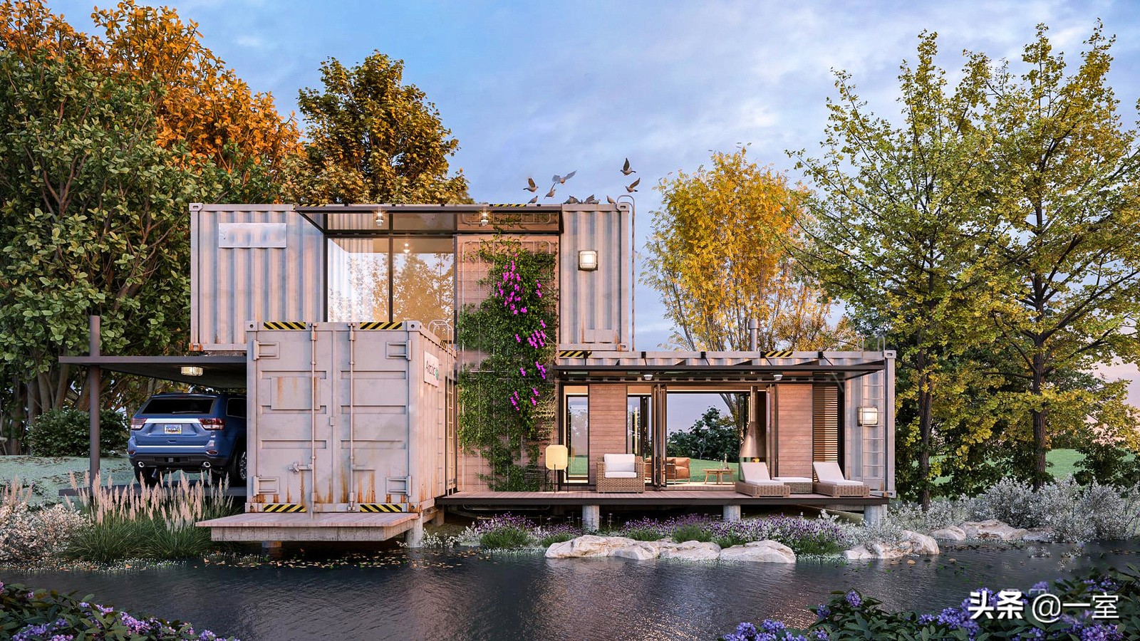 乡村振兴民宿设计,乡村民宿设计效果图