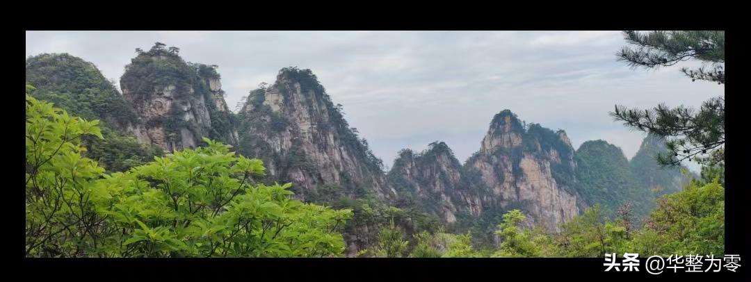 小黄山大明山全景,小黄山大明山在哪里