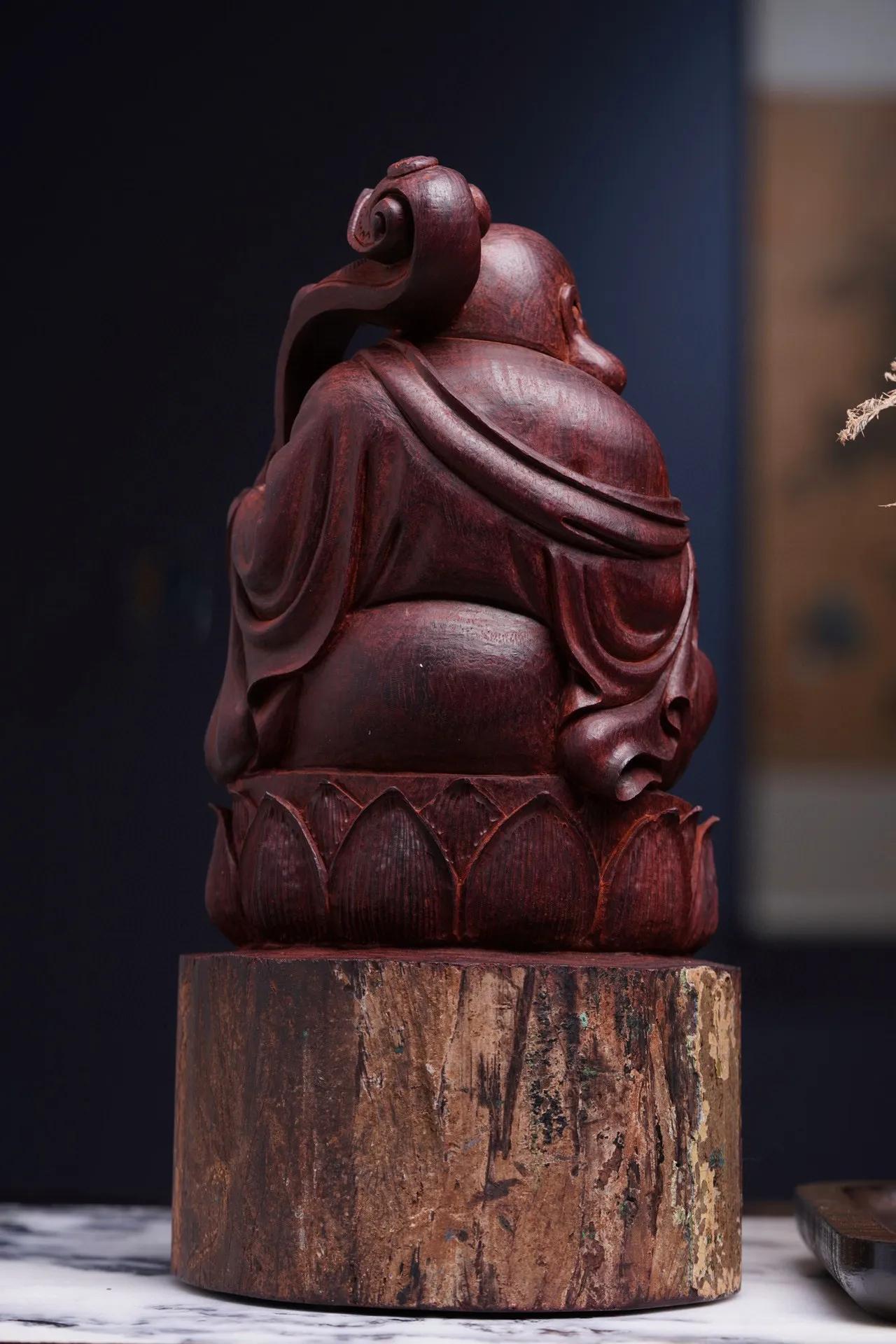 印度小叶紫檀观音,印度小叶紫檀弥勒佛像