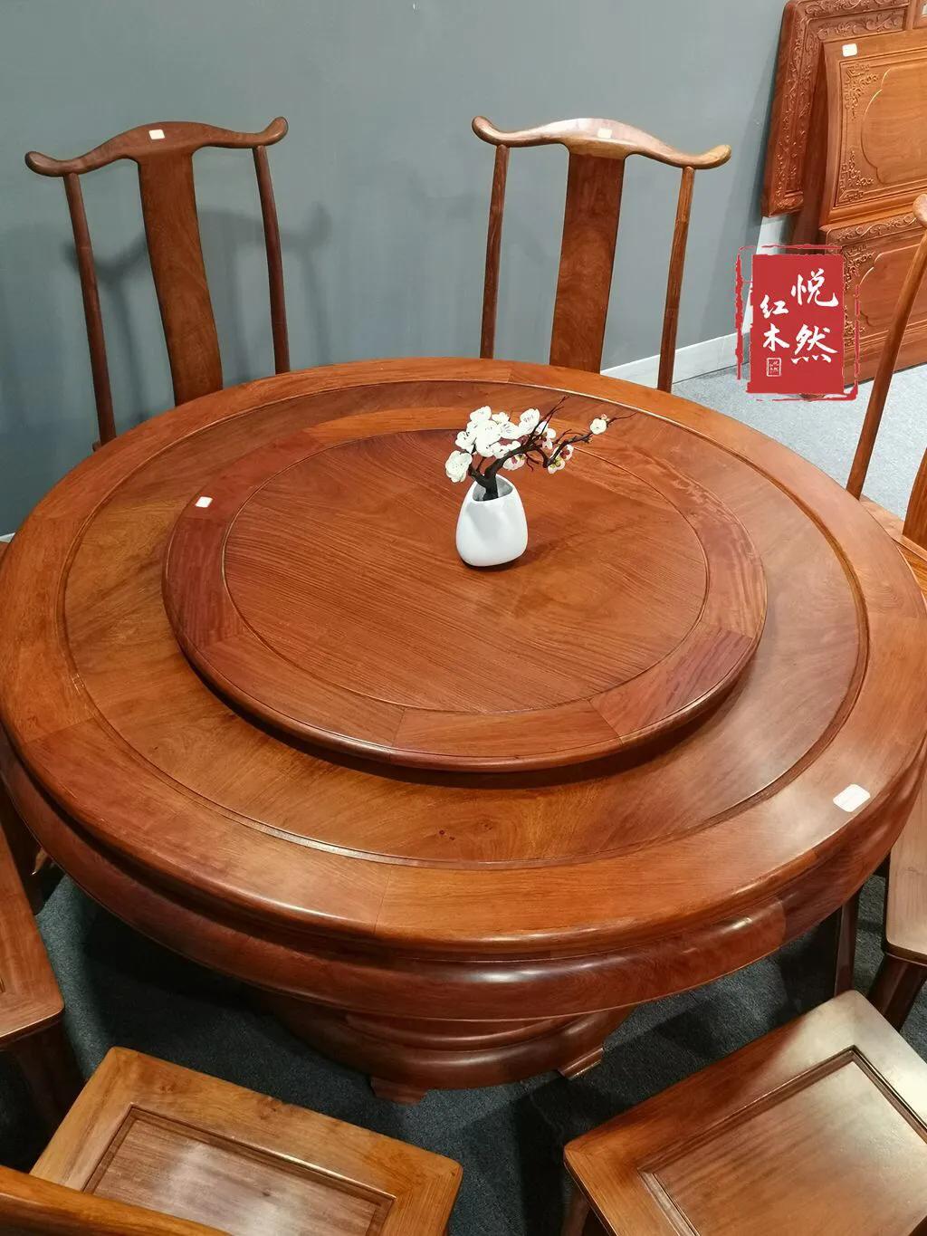 莱芜区缅甸花梨大果紫檀明式餐桌,海淀区缅甸花梨大果紫檀明式餐桌
