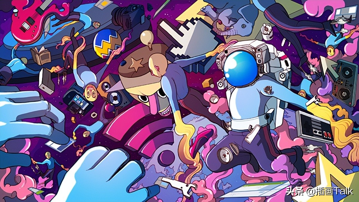 韩国插画师daehyunkim插画作品,韩国插画师siki作品