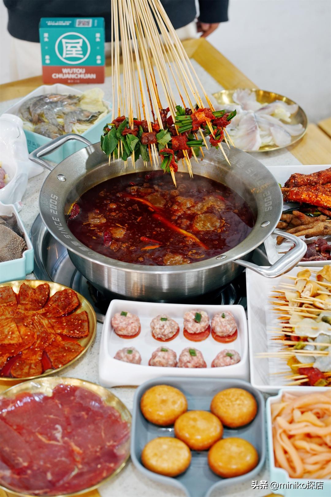 全成都最好吃最火的串串,成都红牌老字号网红串串