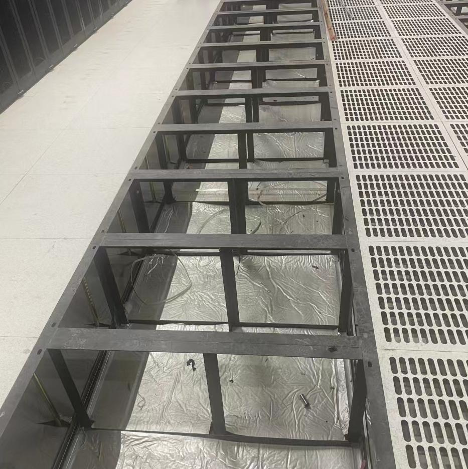 机柜底座,机柜底座安装示意图