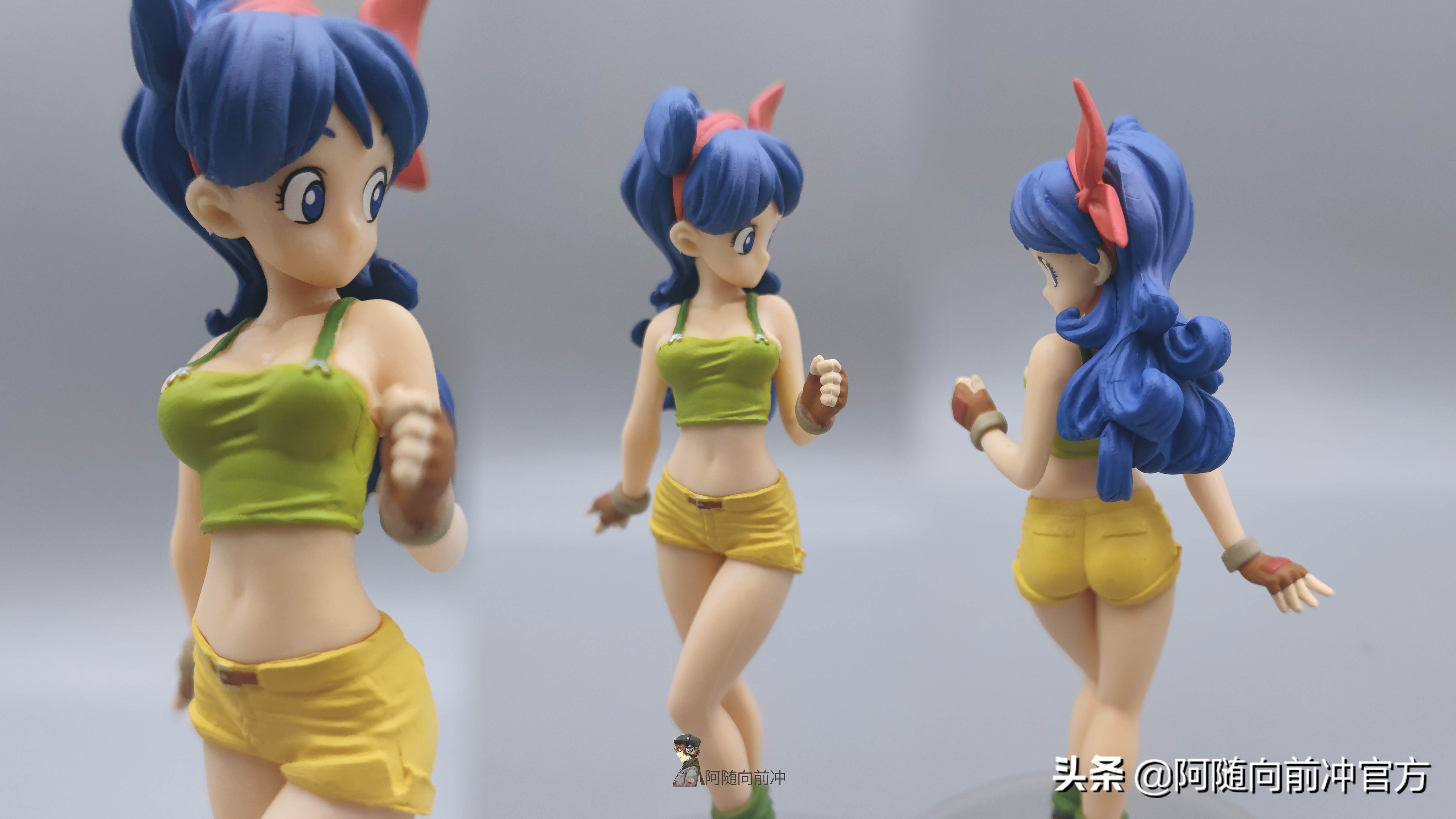 龙珠手办兰琪闪耀图,七龙珠金发版兰琪手办开箱