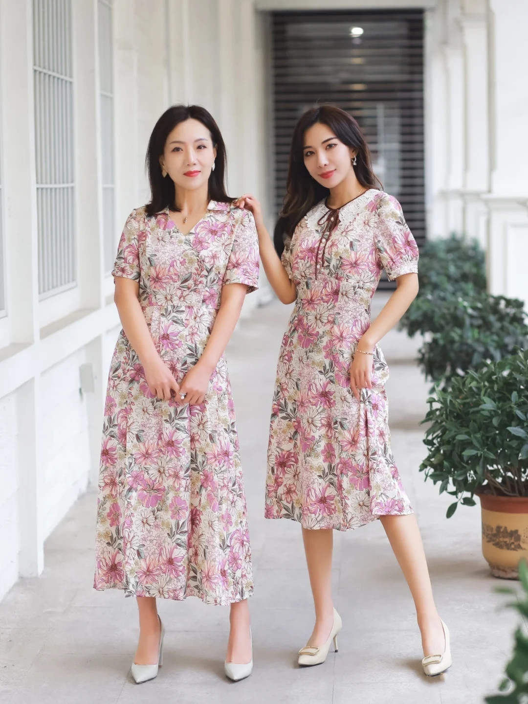 佩服现在50、60岁的阿姨们，会保养、懂打扮，硬是和女儿穿成姐妹