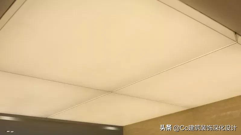 会议室光幕照明系统软膜天花,天花板灯透明层是什么材料