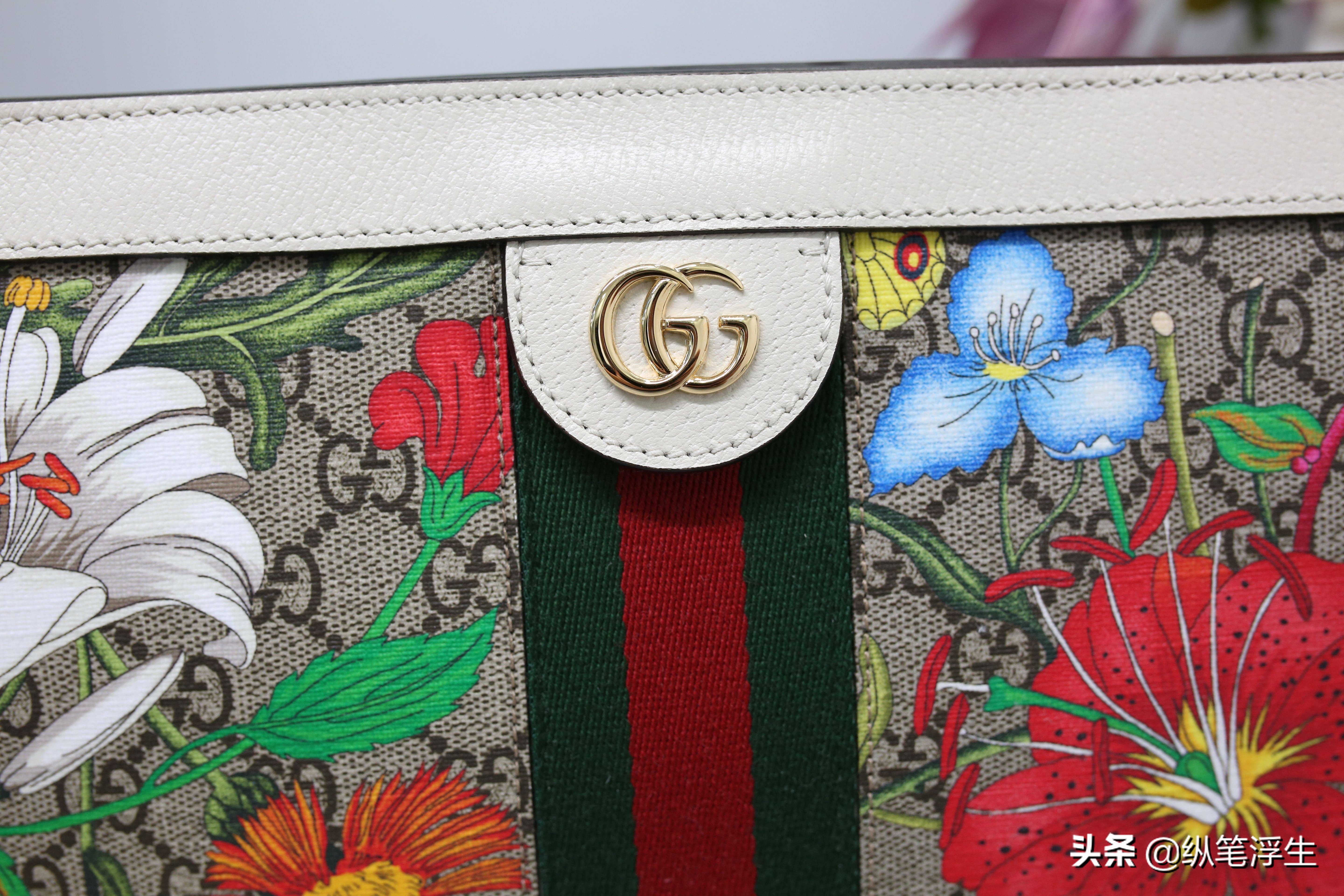 gucciophidia链条包开箱武广,gucciophidia手提包