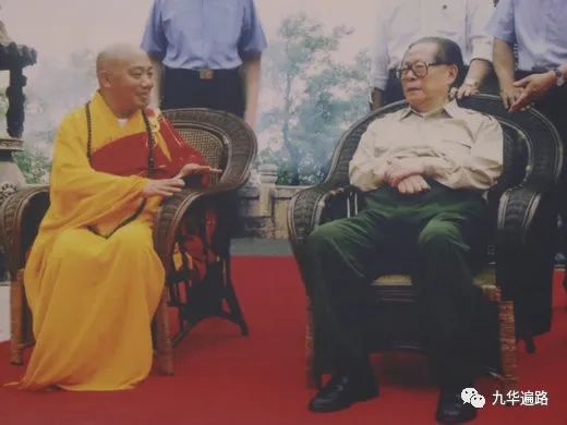 江*民泽**主席的佛教情怀