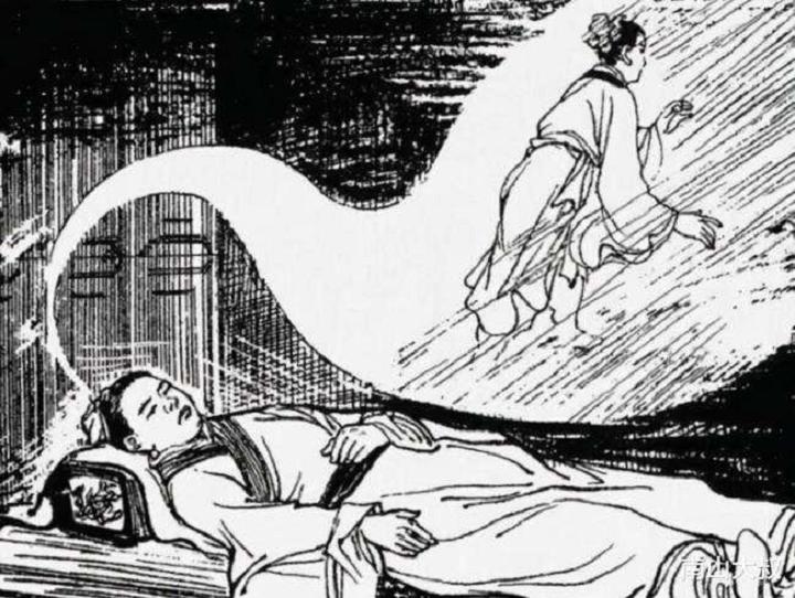 故事：老者家中被做手脚，夜里总做怪梦，他屋外打盹时被花猫化解