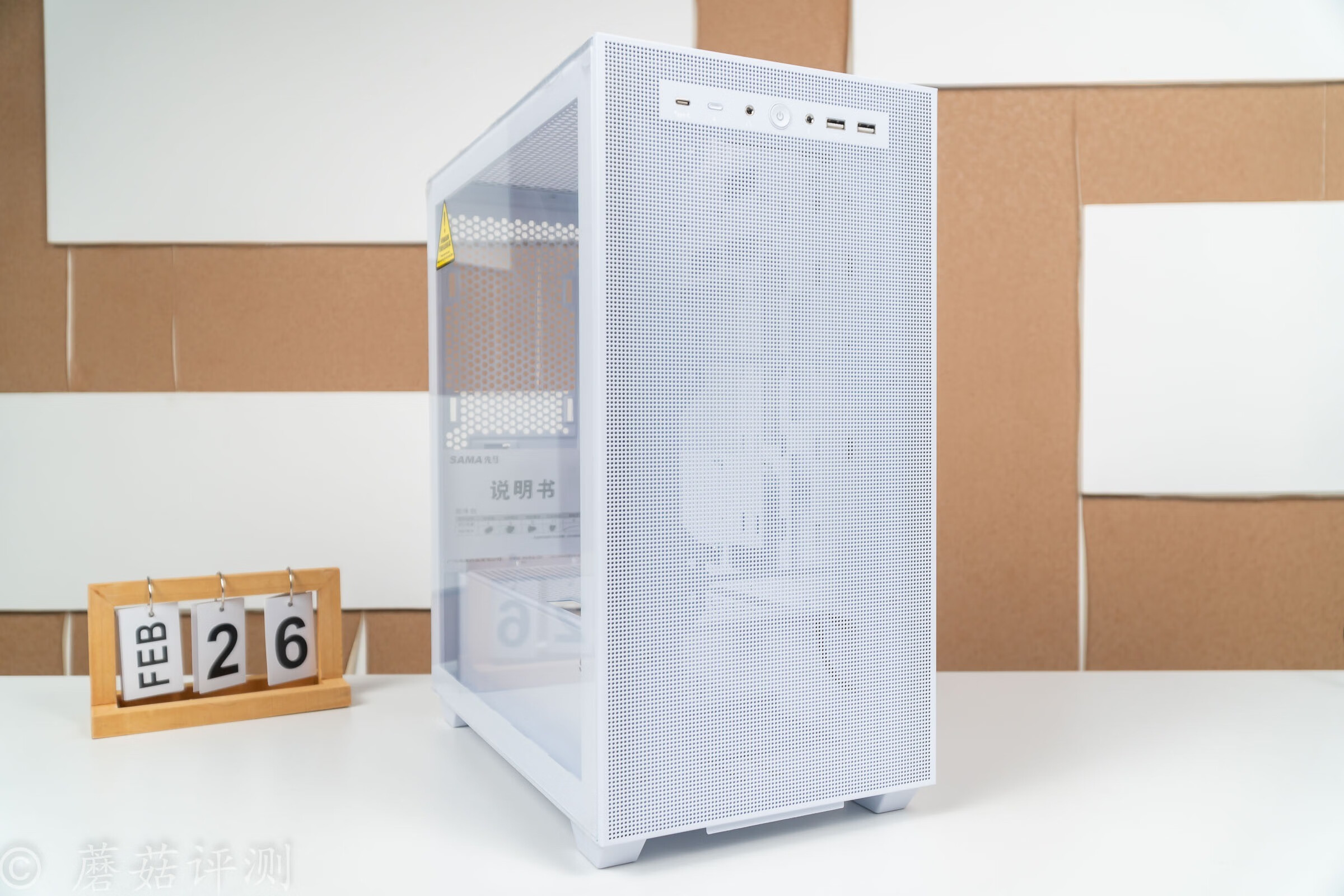 先马静音机箱散热测评,先马易大师进化版matx机箱