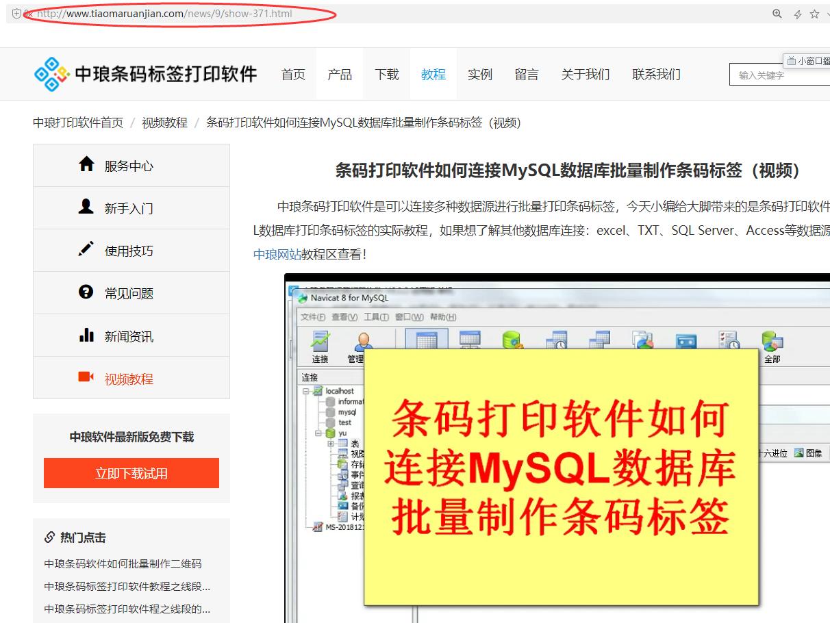 可变二维码打印软件如何制作视频二维码