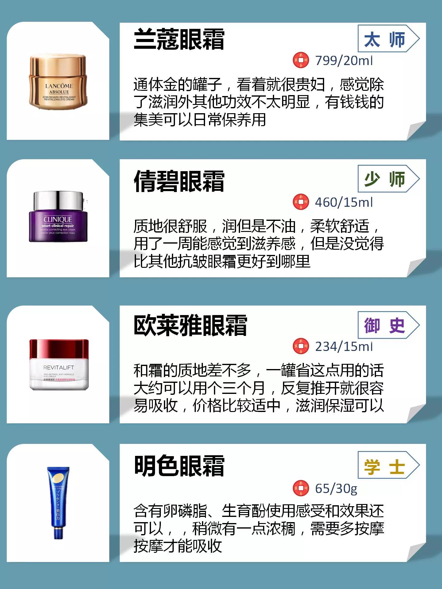 十大公认的好用的眼霜国货,眼霜不一定要大牌让人放心的国货