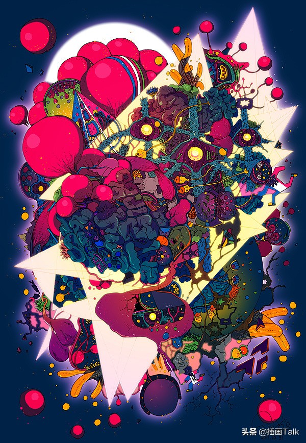 韩国插画师daehyunkim插画作品,韩国插画师siki作品