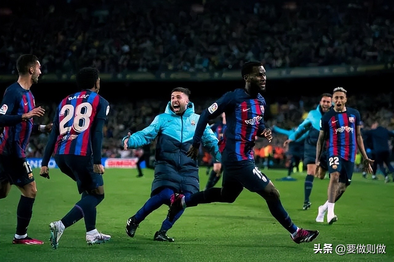 巴塞罗那夺得第一,2007西甲国家德比巴塞罗那全程