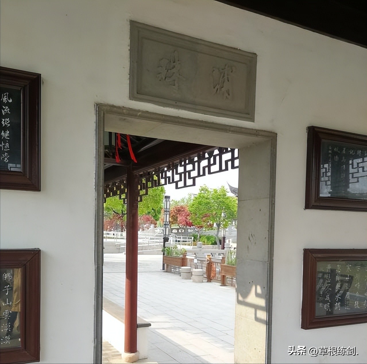 系列文章：（七）杏花苑景区中修建大廻廊（诗碑廊）