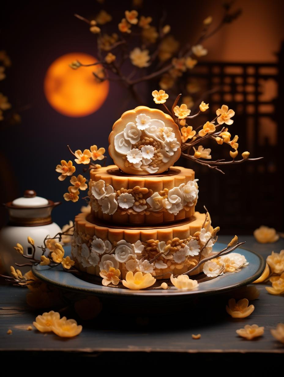 南充美食中秋月饼,中秋节美食月饼高清大图