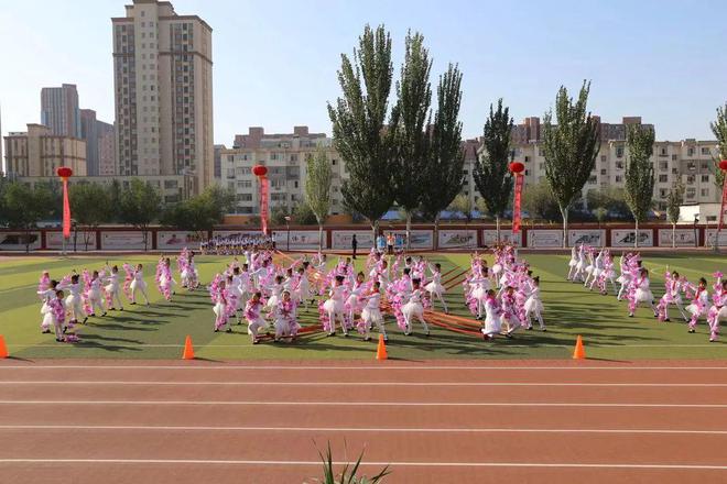 包钢一小运动会开幕式2021,包钢实验一小运动会