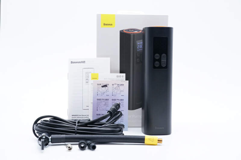 倍思超迷你充气泵产品说明书,智能充气泵评测