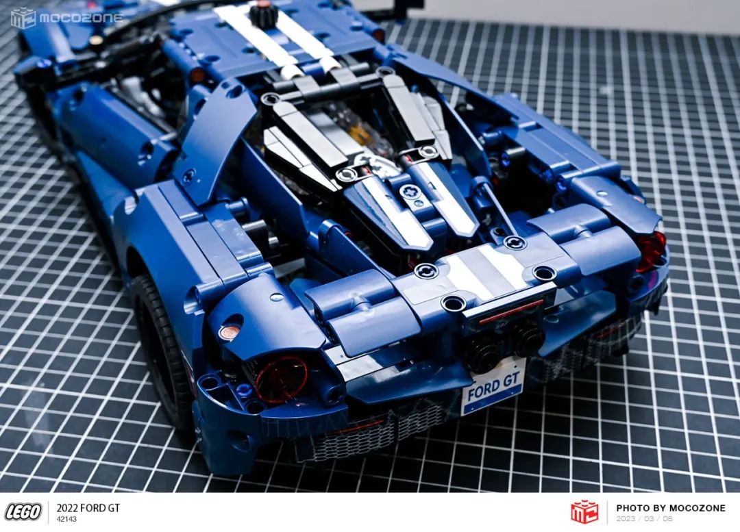 乐高积木福特gt跑车,福特gt2022