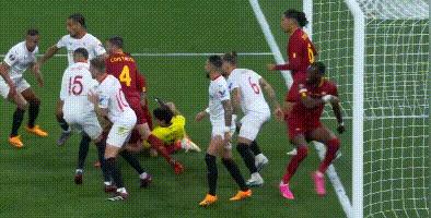 欧联杯罗马点球是误判吗,欧联杯2比3为什么还要点球