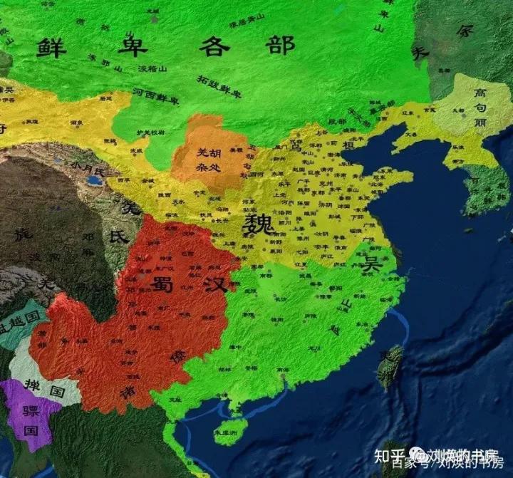 宋金辽三国鼎立,魏蜀吴三国并存了多少年