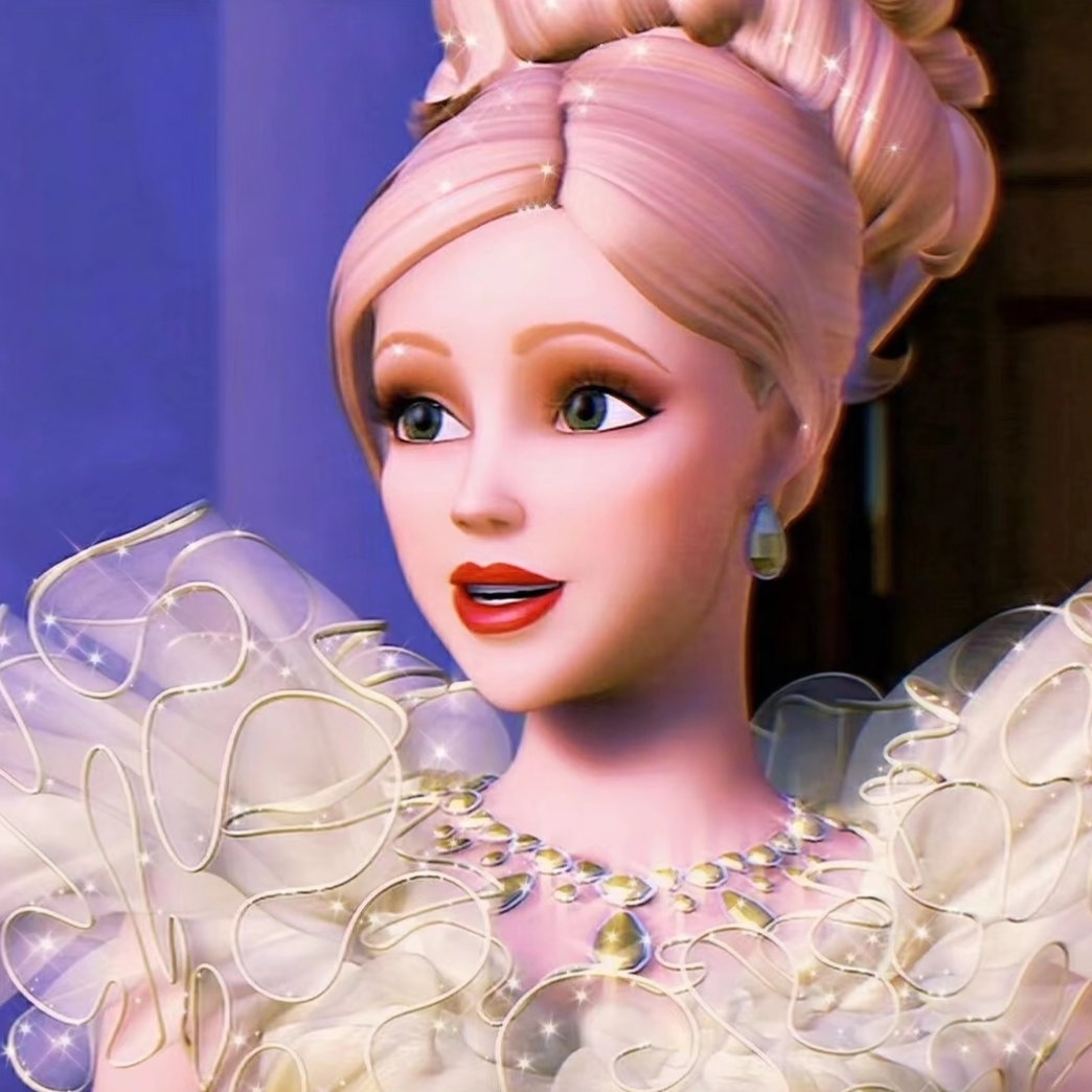 芭比公主头像高质量,芭比公主头像沙雕可保存